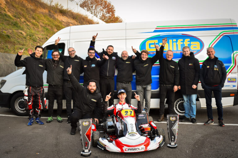 Franciacorta,  medaglia  d’argento per i motori Galiffa al WSK Final Cup Series.